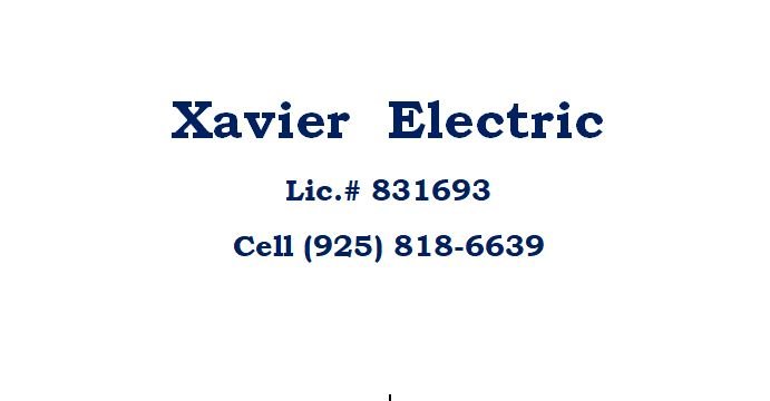 Slide of Xavier Electric