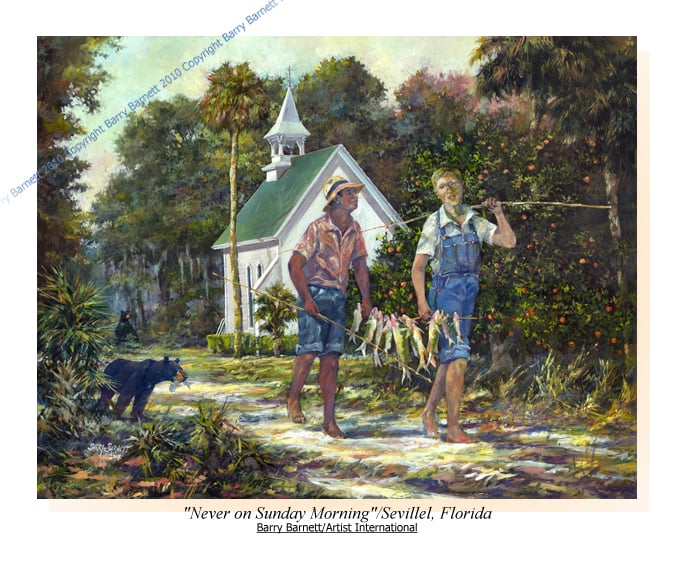Barry Barnett Artist International Image