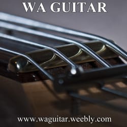 WA Guitar - Handmade bass nut for a Fender bass.