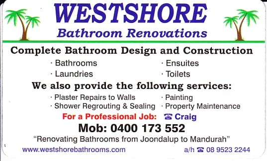 WESTSHORE BATHROOM RENOVATIONS - Updated June 2024 - Bentley Western ...