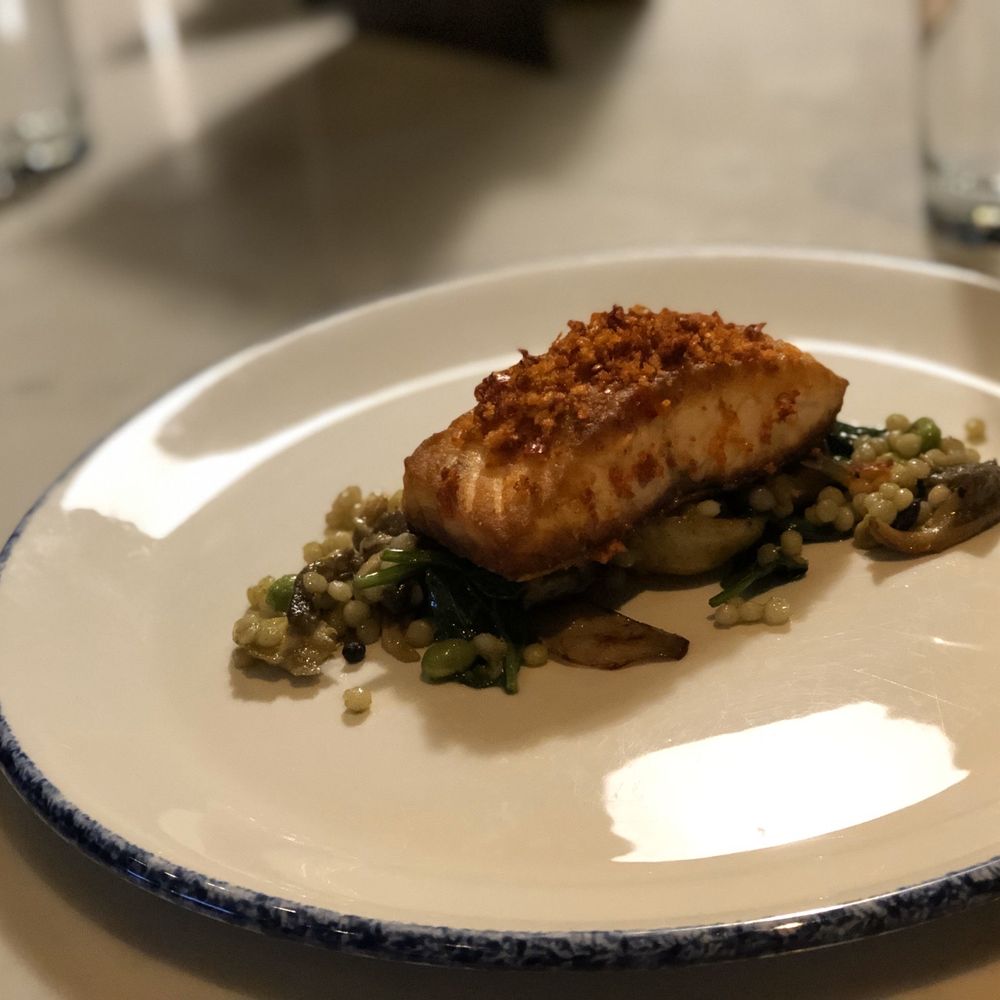 Harissa crusted salmon Harissa crusted salmon