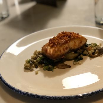 BC Kitchen - Harissa crusted salmon - Bars Near Me - Vancouver, British Columbia BC Kitchen - Harissa crusted salmon - Bars Near Me - Vancouver, British Columbia