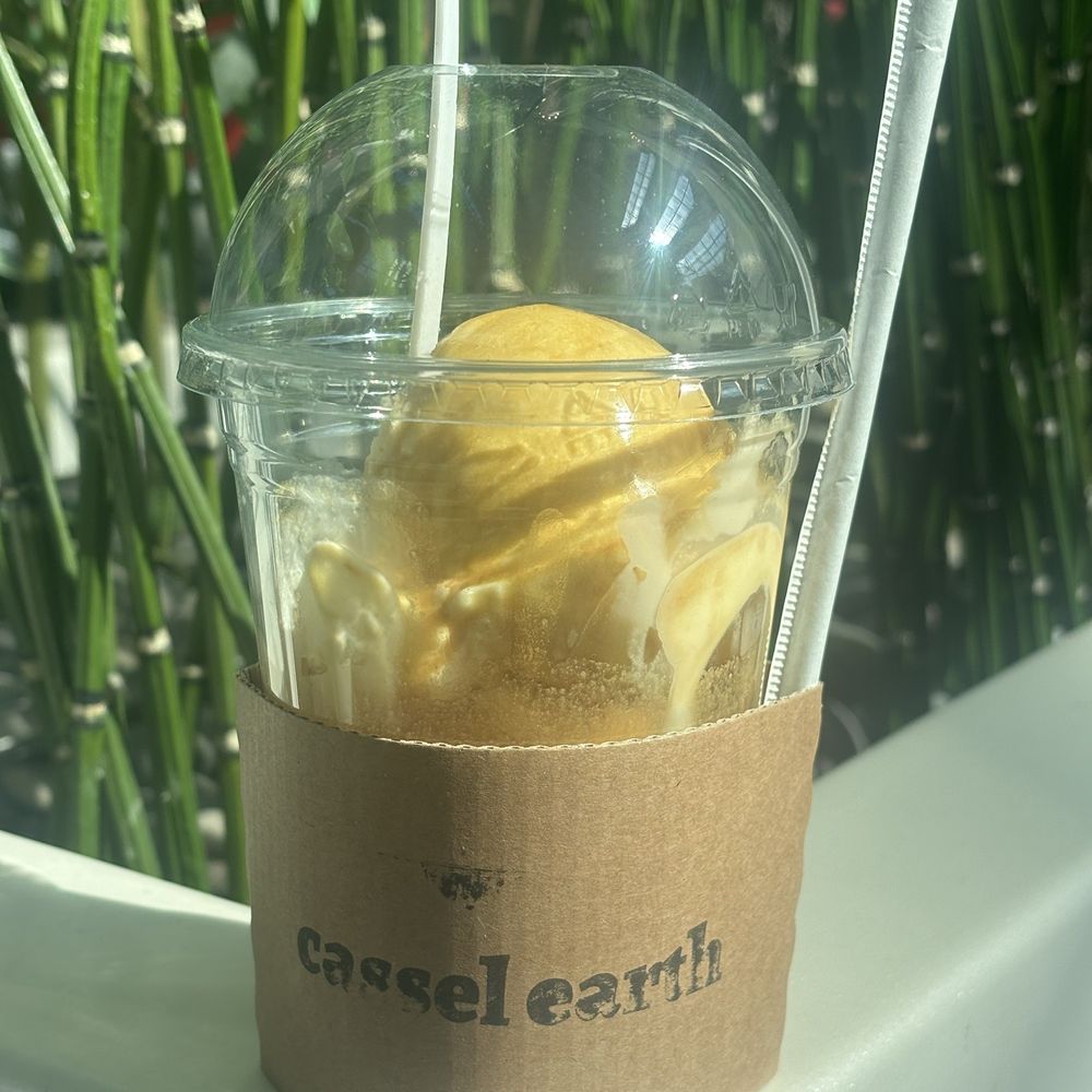 Cassel Earth Coffee - Affogato in takeout cup - Coffee & Tea Near Me - Irvine, California