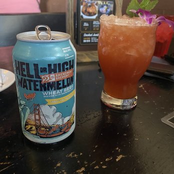 Bludso's BBQ - Hell Or High Watermelon Wheat Beer and Hurricane. - Barbeque Near Me - Los Angeles, California Bludso's BBQ - Hell Or High Watermelon Wheat Beer and Hurricane. - Barbeque Near Me - Los Angeles, California