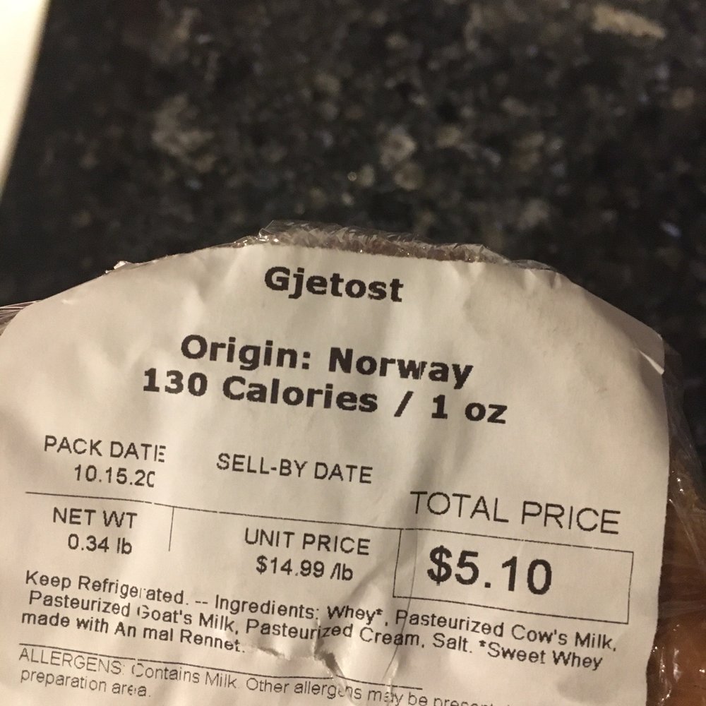Wegmans - Gjeitost or 'Geitost' (pronounced 'Yay-Toast'), the national cheese of Norway. - Grocery Near Me - Westwood, Massachusetts Wegmans - Gjeitost or 'Geitost' (pronounced 'Yay-Toast'), the national cheese of Norway. - Grocery Near Me - Westwood, Massachusetts