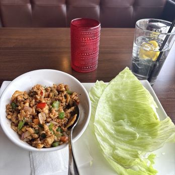 Red Corner Asian Bistro - Chicken Lettuce Wrap - Asian Fusion Near Me - Waterbury, Connecticut