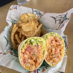 Firecracker Shrimp Wrap