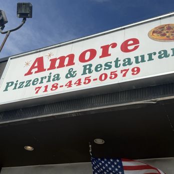 Amore Pizzeria - Amore Pizzaria & Restaurant store front - Pizza Near Me - Flushing, New York