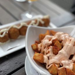 Bacalao & Patatas Bravas Bacalao & Patatas Bravas