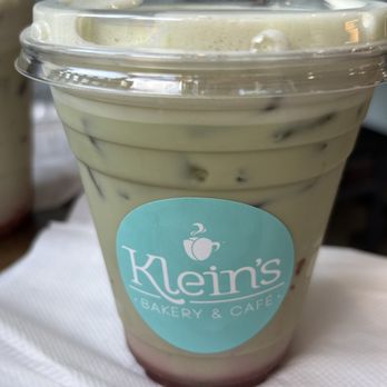 Klein’s Bakery & Cafe - Strawberry Matcha Latte - Bakeries Near Me - Chicago, Illinois Klein’s Bakery & Cafe - Strawberry Matcha Latte - Bakeries Near Me - Chicago, Illinois