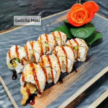 Sooshibay - a close up of a plate of food - Conveyor Belt Sushi Near Me - Kenosha, Wisconsin