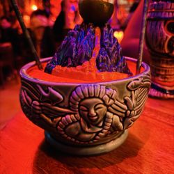 The Lucky Tiki - The Diablo was delicious and it does say for two. But really it's good for one person.