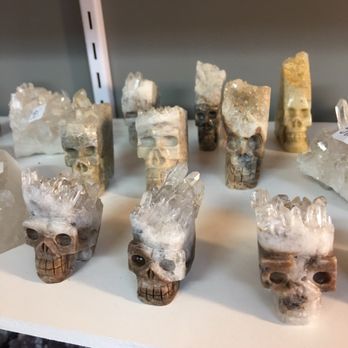 The Crystal Crossroads - Hand-carved Quartz Crystal Skulls - Spiritual Shop Near Me - Newberg, Oregon