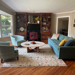 Home Furniture Service - Finished items in our clients living room ! Beautiful!
