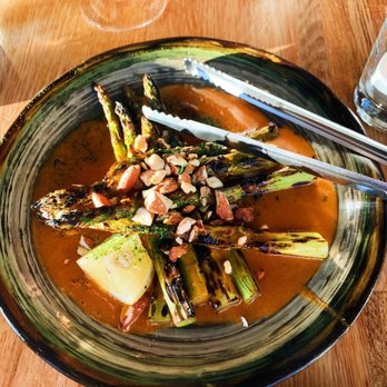 Mott St - Grilled Asparagus - Asian Fusion Near Me - Chicago, Illinois