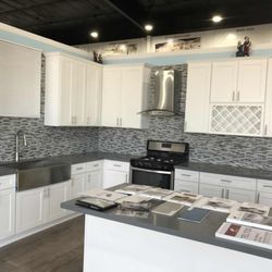 APEX Kitchen Cabinets & Granite Countertops - White Shaker style is now one of our best seller. Price is awesome!!