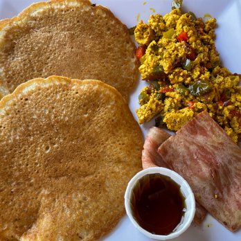 Earth Plant Based Cuisine - The Breakfy with tofu scramble - Vegan Near Me - Phoenix, Arizona Earth Plant Based Cuisine - The Breakfy with tofu scramble - Vegan Near Me - Phoenix, Arizona