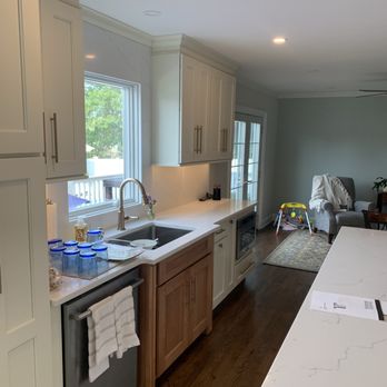 RS3 Contracting - a kitchen with white countertops and white cabinets - General Contractors Near Me RS3 Contracting - a kitchen with white countertops and white cabinets - General Contractors Near Me