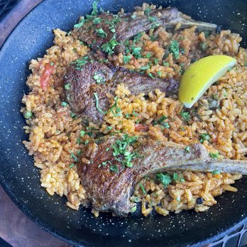 Paella seafood - Lamb Paella - Seafood Near Me - Portland, Maine