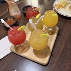 Dos Lunas Mexican Bar & Grill - Margarita Flight