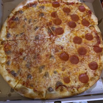 Giulia's Pizza Restaurant - Love the sausage pepperoni on the whole pizza as what was ordered oh wait it's not - Pizza Near Me - Cromwell, Connecticut Giulia's Pizza Restaurant - Love the sausage pepperoni on the whole pizza as what was ordered oh wait it's not - Pizza Near Me - Cromwell, Connecticut