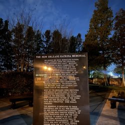The New Orleans Katrina Memorial