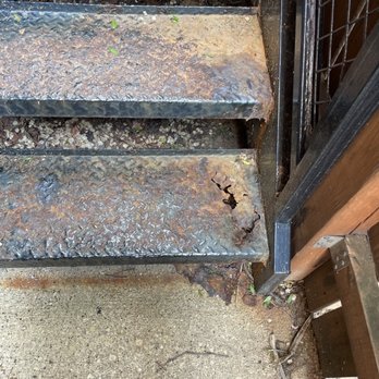 Welds on Wheels - Rusted stairs - Fences & Gates Near Me - Chicago, Illinois