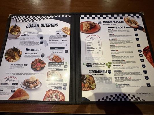 Menu photo 2 Baja Racing Vancouver, BC
