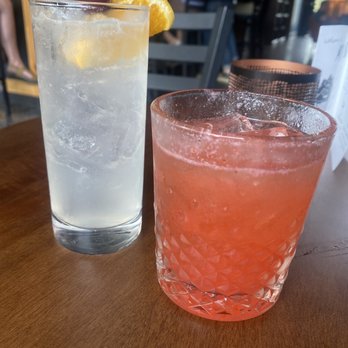 Atlas Bar - Tom Oollins and strawberry something - Wine Bars Near Me - Carrboro, North Carolina
