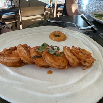 Louiza - Shrimp appetizer - Mediterranean Near Me - Lake Louise, Alberta