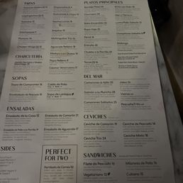 Menu Menu