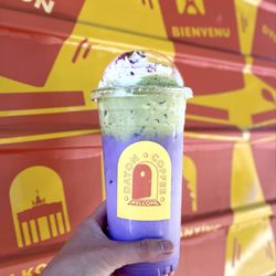 Dayon Coffee Co - Matcha creamtop with Ube