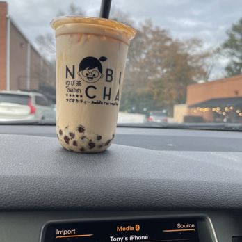 Nobi Cha Bubble Tea - Taiwan Milk Tea with Brown Sugar Pearls - Bubble Tea Near Me - Atlanta, Georgia