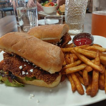 Burly's California Bistro - Crispy Chicken Sandwich - New American Near Me - Modesto, California Burly's California Bistro - Crispy Chicken Sandwich - New American Near Me - Modesto, California