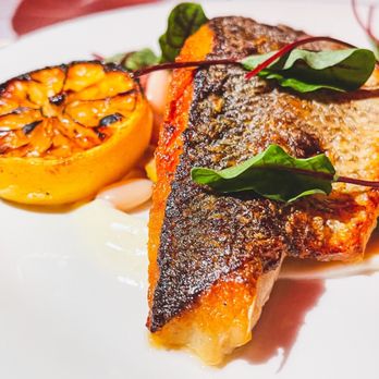 The Deck at Island Gardens - Baked Branzino Filet - Mediterranean Near Me - Miami, Florida The Deck at Island Gardens - Baked Branzino Filet - Mediterranean Near Me - Miami, Florida