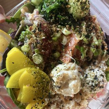 The Good Fish and Noodles - Custom poke bowl - Seafood Near Me - Fullerton, California
