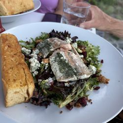 The chicken that turned into a salmon filet salad