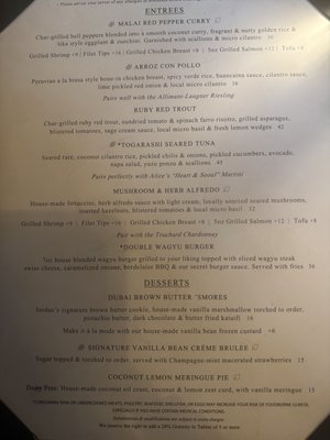 Menu photo 1 5th Avenue Grille Frisco, CO Menu photo 1 5th Avenue Grille Frisco, CO