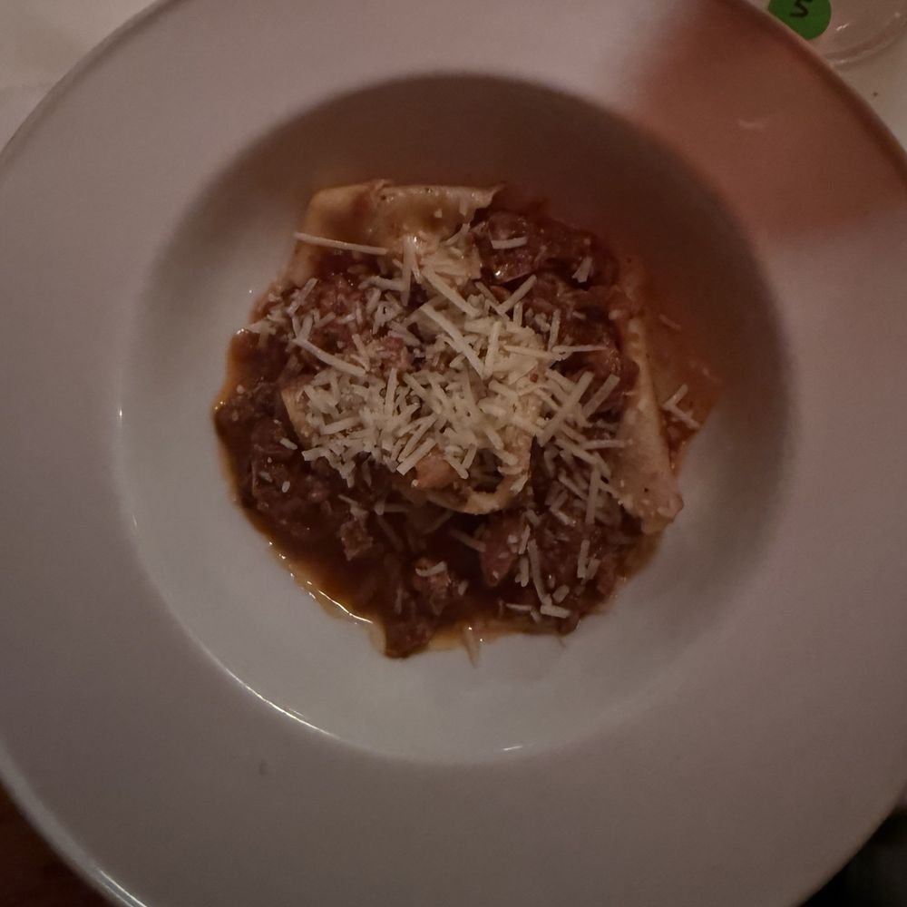 Marios Place - Squares of fresh pasta with rabbit Ragu Luca style - Italian Near Me - Riverside, California Marios Place - Squares of fresh pasta with rabbit Ragu Luca style - Italian Near Me - Riverside, California