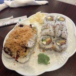 Tokyo Diner - Crunchy Roll and Philly Roll