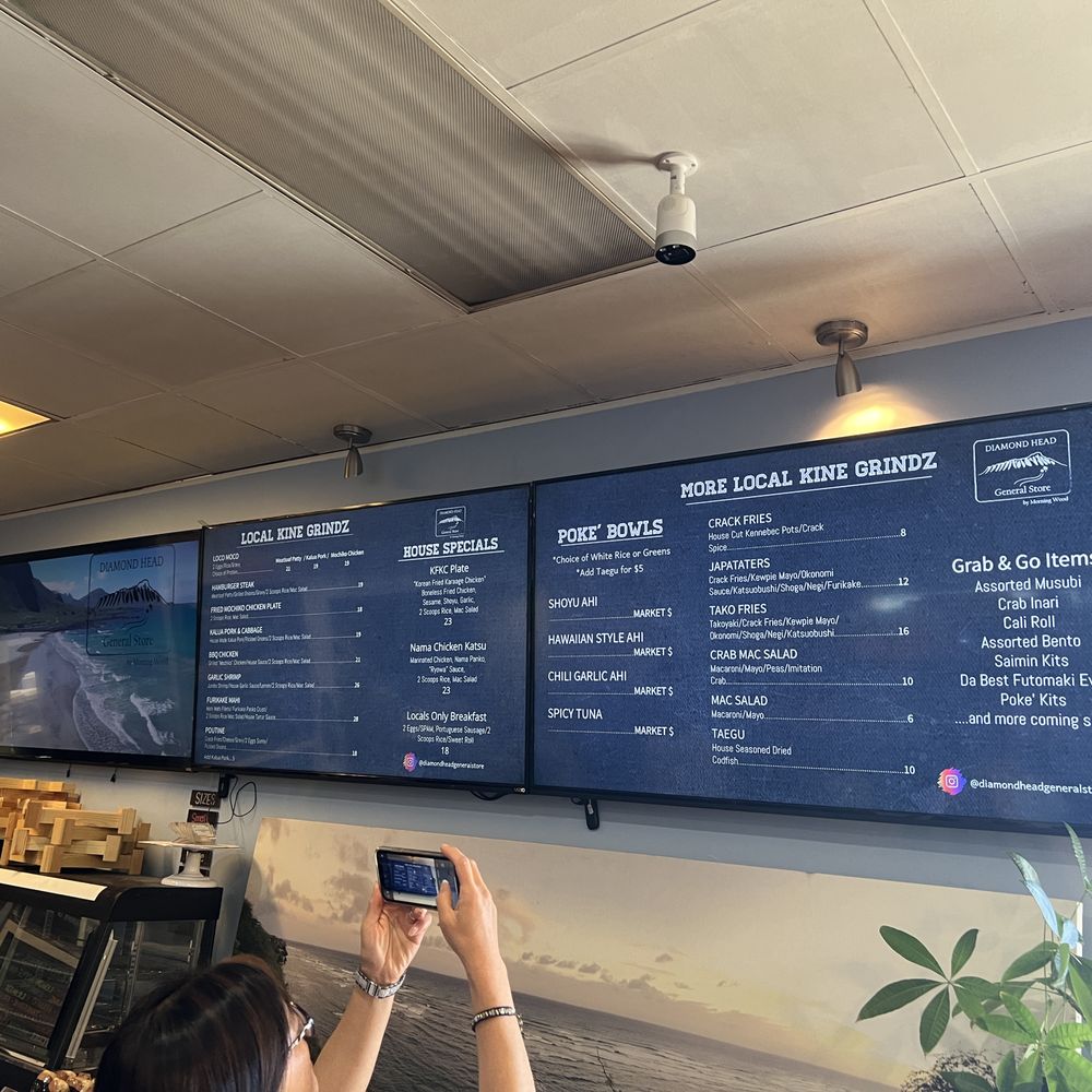 Diamond Head General Store - Menu - Hawaiian Near Me - San Bruno, California Diamond Head General Store - Menu - Hawaiian Near Me - San Bruno, California