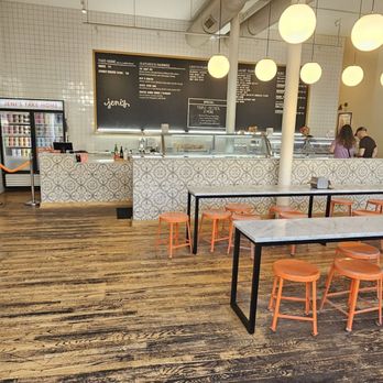 Jeni's Splendid Ice Creams - Counter and menu in back - Ice Cream & Frozen Yogurt Near Me - Saint Louis, Missouri Jeni's Splendid Ice Creams - Counter and menu in back - Ice Cream & Frozen Yogurt Near Me - Saint Louis, Missouri