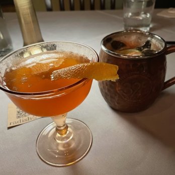 Radish & Rye - Cocktails: Mascarade and RandR mule - New American Near Me - Santa Fe, New Mexico Radish & Rye - Cocktails: Mascarade and RandR mule - New American Near Me - Santa Fe, New Mexico