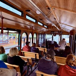 Cape May MAC - Inside the trolley