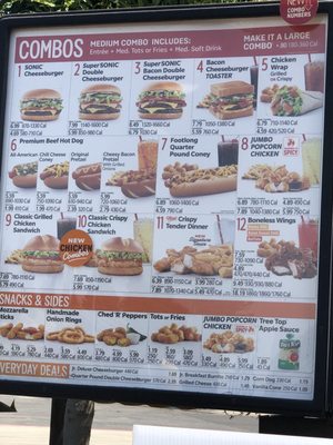 Menu photo 4 Sonic Drive-In MADERA, CA