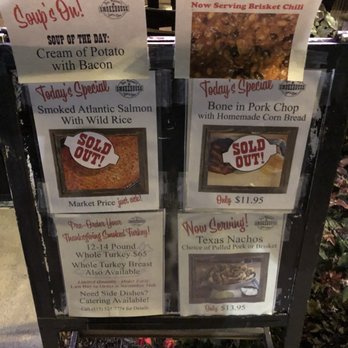Doc Watson's Smokehouse - Shot of specials board outside of restaurant - Barbeque Near Me - Romeoville, Illinois