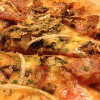 Pagliacci Pizza - South philly pizza: sausage, mushroom, onions, mozarella and parsley - Pizza Near Me - Kirkland, Washington