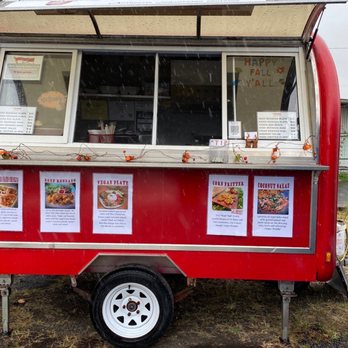 Indo Grindz - Cute food truck. Can't miss the bright red! - Food Trucks Near Me - Hilo, Hawaii Indo Grindz - Cute food truck. Can't miss the bright red! - Food Trucks Near Me - Hilo, Hawaii