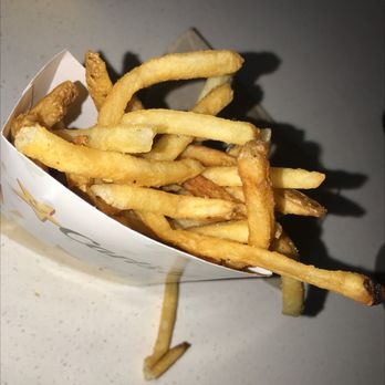 Carl's Jr - french fries in a paper container - Burgers Near Me - Sacramento, California