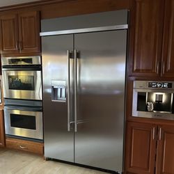 Weirs Appliances - 48" built in refrigerator purchased through Weir's appliance